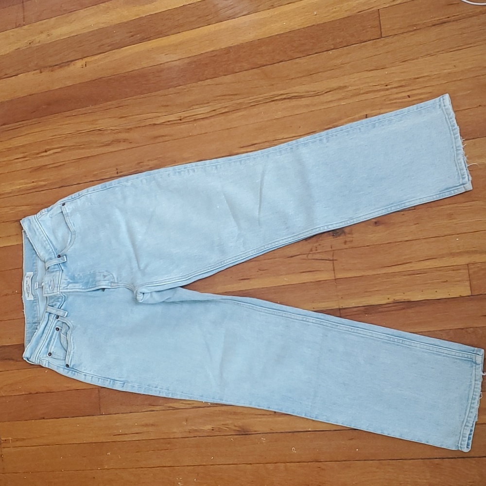 90s straight low rise curve love jeans